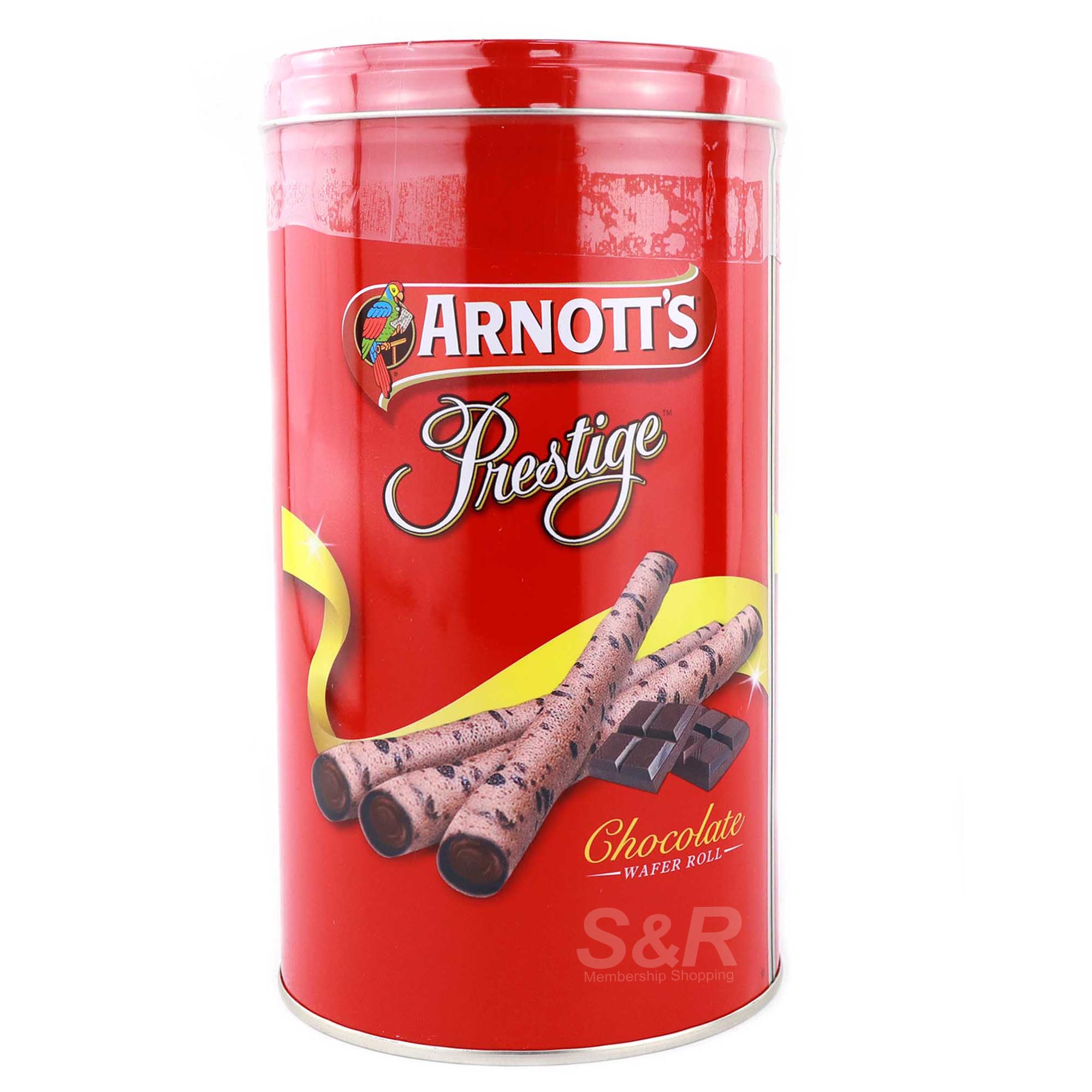 Arnott's Prestige Chocolate Wafer Roll 330g Arnott's Prestige Chocolate Wafer Roll 330g